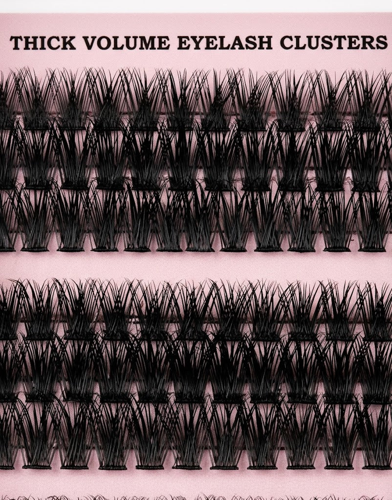High-Volume Drama Lash Clusters