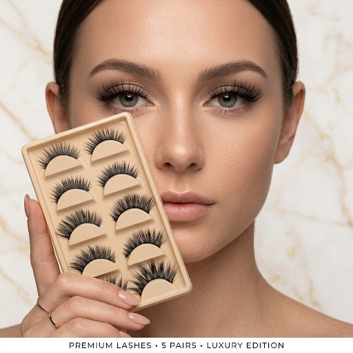 The Luxury Edition: 5-Pair Premium Lash Set