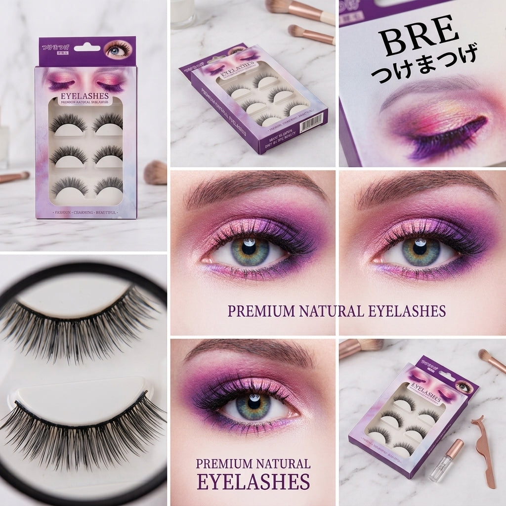 Barely-There Premium Natural Strip Lashes