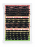 Voluminous D-Curl Lash Clusters
