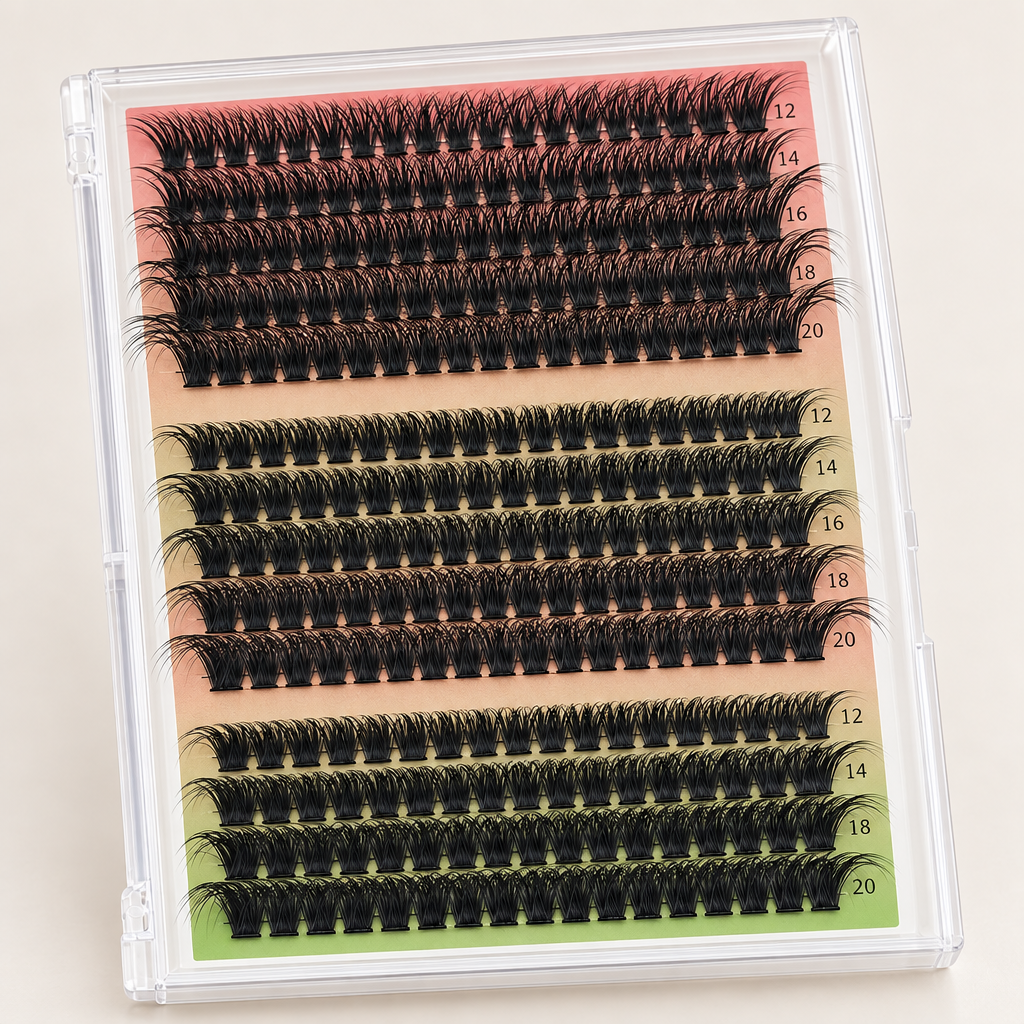 Macro product photo of Thick Curly Clusters